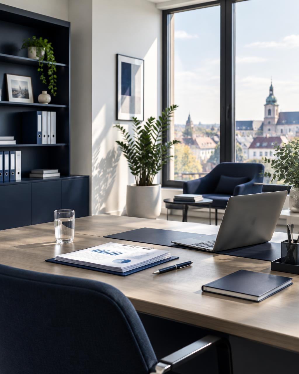 Digital organisierter Arbeitsplatz für die Zusammenarbeit